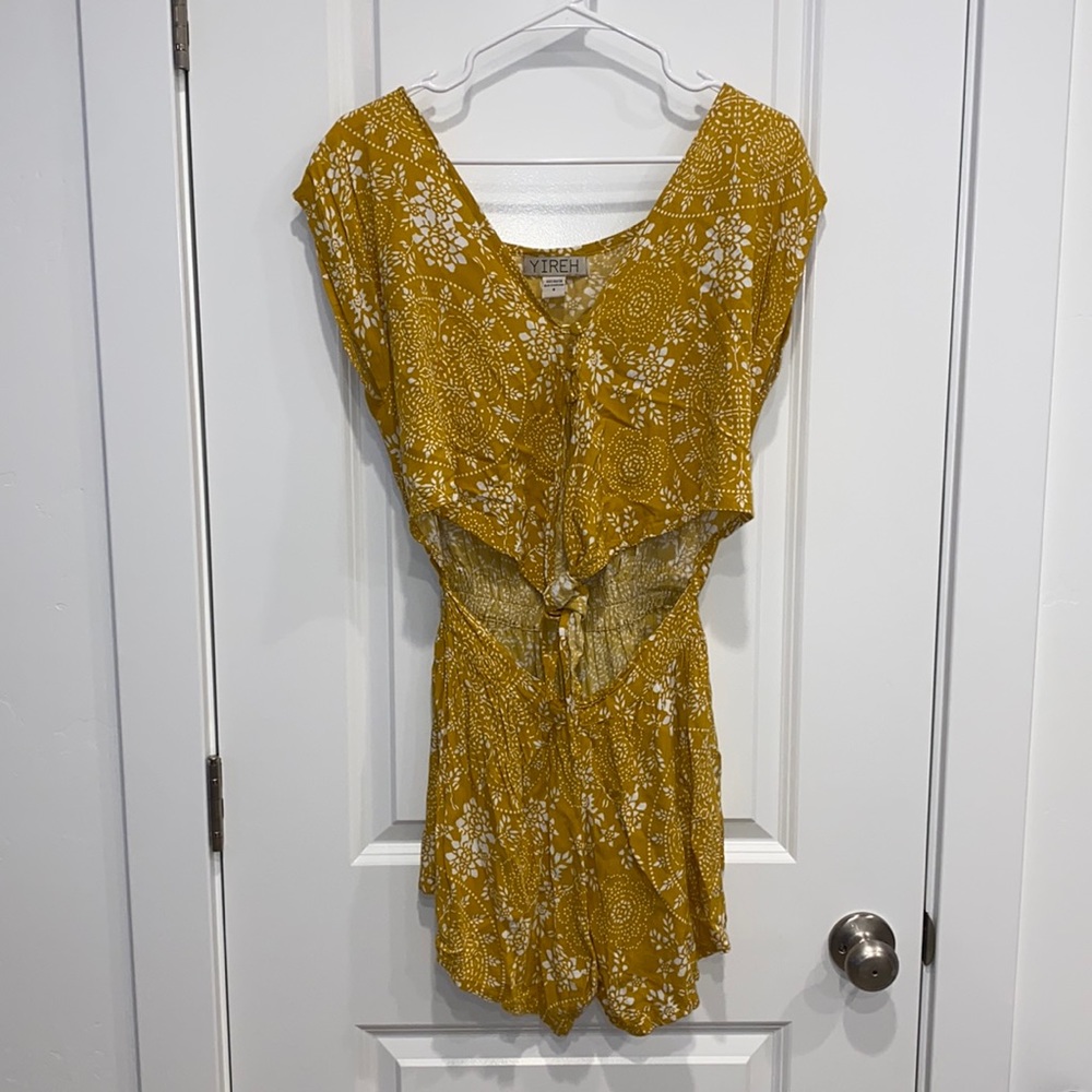Front Tie Romper